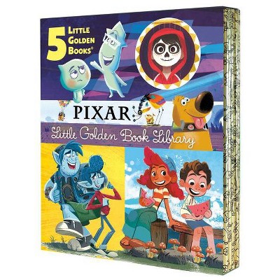 Pixar Little Golden Book Library (Disney/Pixar) - by  Various (Mixed Media Product)