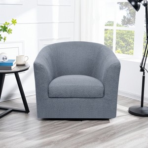 Home Imports Emporium Swivel Barrel Accent Chair - 1 of 4