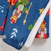 Holiday-Printed Plush Throw Blanket - Great Bay Home - 2 of 4