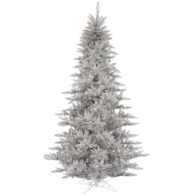 Vickerman 12' Silver Fir Artificial Christmas Tree, Unlit : Target
