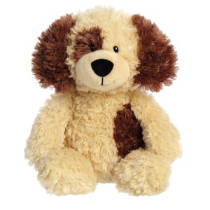Aurora Medium Spotty Pup Tubbie Wubbies Snuggly Stuffed Animal Brown 12" - 1 of 4