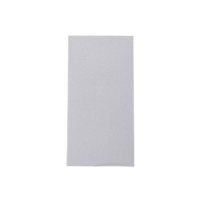 JAM Paper Note Pad 3 x 6 Unruled Stardream Metallic Silver 50 Sheets/Pad (211628158)
