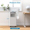8000BTU Portable Air Conditioner with Efficient Cooling, Compact and Lightweight Design for Easy Portability, Ideal for Small to Medium Rooms - 2 of 4