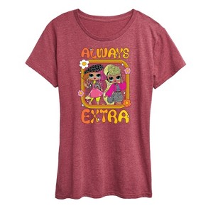 Women's - LOL Surprise! - Always Extra Short Sleeve Graphic T-Shirt - 1 of 4