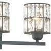 Quoizel Lighting Gibson 3 - Light Vanity in  Matte Black - 4 of 4