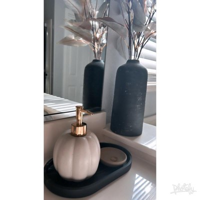 Marble Bath Tray Black - Threshold™ : Target