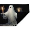 Stupell Industries Candlelit Spectral Ghost Printed Outdoor Door Mat, design by LSR Design Studio, 18"x30" - 2 of 4