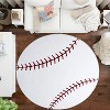 Round Ball Pattern Area Rug, Fluffy Washable Area Rug for Living Room Kids Room Nursery Playroom Decor - 2 of 4