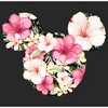 Women's Mickey & Friends Pink Floral Mickey Mouse Logo T-Shirt - 2 of 4