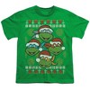 Boys' Short Sleeve Teenage Mutant Ninja Turtles Ugly Christmas Sweater T-Shirt - 2 of 4