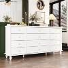 FUFU&GAGA Wood Dresser Bedroom Storage Drawer Organizer Closet - 3 of 4