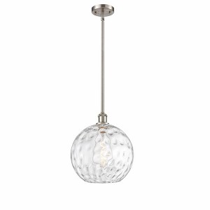 Athens Water Glass - 1 Light Mini Pendant In Industrial Style-15 Inches Tall and 12 Inches Wide - 1 of 1