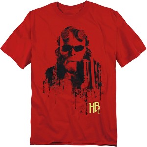 Hellboy Ii Splatter Gun Adult T-Shirt - 1 of 4