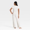 Women's Pointelle Short Sleeve Shirt and Pants Pajama Set - Auden™ - 2 of 3