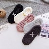 Anna-Kaci Women's 3-Pack Non-Slip Plush Fuzzy Slipper Socks with Fabric Bow and Grip Bottoms - 4 of 4