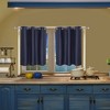 PiccoCasa Window Rod Pocket Valance Thermal Insulated Curtain Panels 2Pcs - 3 of 4
