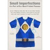 Men's Power Rangers Blue Ranger Emblem (Front Back Print) Short Sleeve Costume T-Shirt - 4 of 4