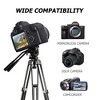 Vivitar Cinema Series 75" Aluminum Alloy Tripod Twin Handle Control - 3 of 4