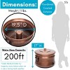 BirdRock Home Copper Water Hose Holder Indoor and Outdoor - 3 of 4