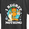 Women's - Garfield - I Regret Nothing Short Sleeve Graphic T-Shirt - 2 of 4