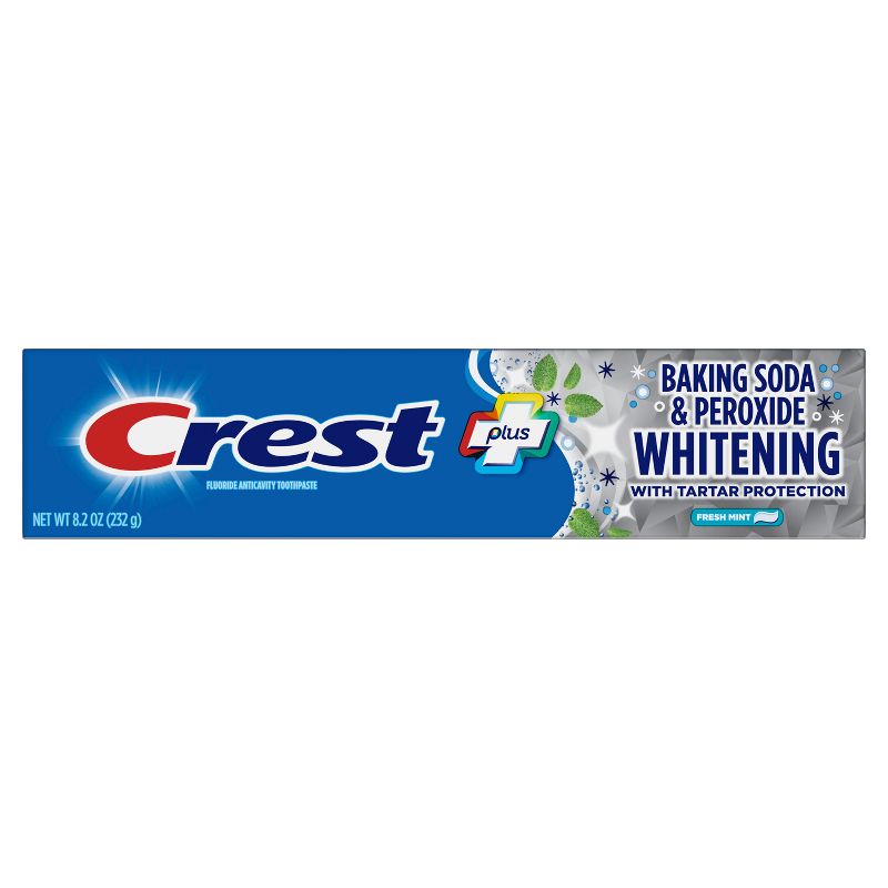 Crest Cavity &#38; Tartar Protection Whitening Baking Soda &#38; Peroxide Toothpaste - 8.2oz, 3 of 9