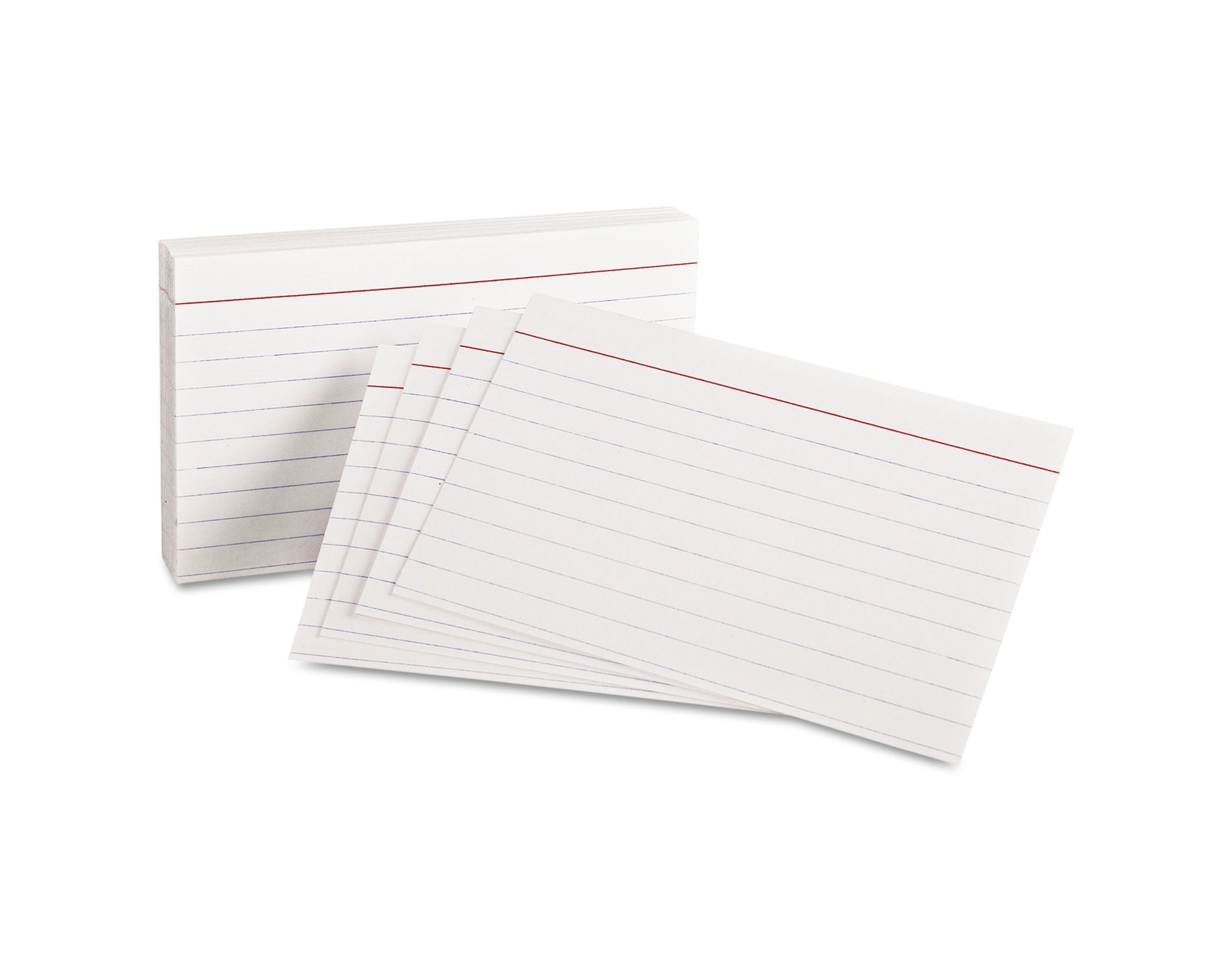 Oxford Ruled Index Cards 3 x 5 White 100/Pack 31