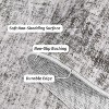 Homhougo 2x8,Runner Rug Soft Vintage Distressed Washable Rug Runners for Hallways Non-Slip Kitchen Runner Low Pile Retro Abstract Taupe - 2 of 4