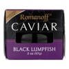 Romanoff Black Lumpfish Caviar - Case of 6/2 oz - 2 of 4