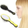 2-in-1 Hair Comb & Brush with Built-In Mirror – Compact Travel Styling Tool - 3 of 4