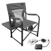 Bliss Hammocks 24 Volt Heated Directors Seat Steel Camping Chair - 2 of 4