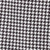 black mini houndstooth