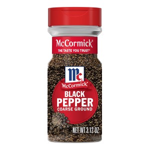 McCormick Coarse Ground Black Pepper - 3.12 oz - 1 of 4