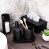 Evideco French Home Goods 6-Piece Minimalist Bathroom Accessory Set - 2 of 4