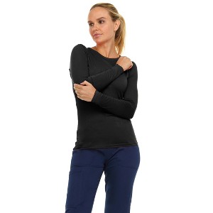 Medichic Ultrasoft Stretch Long Sleeve Scrub T-Shirt - 1 of 4