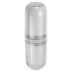 Unique Bargains Travel and Outdoor Plastic Portable Simple Storage Toothbrush Travel Container with 4 Cups 1 Pc - 1 of 4