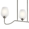 Kichler Lighting Valserrano 3 - Light Chandelier in  Brushed Nickel - 3 of 4