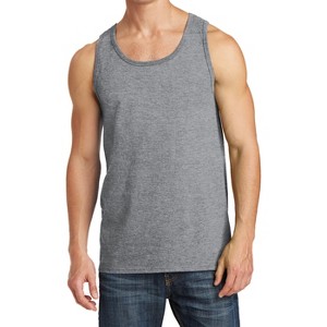 Mafoose Mens Solid Cotton Tank Top Sleeveless Tee Shirt for Sports, Gym, Fitness, Beach - 1 of 4