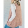 Imily Bela Womens Sleeveless Sweater Vest V Neck Casual Loose Knit A Line Flattering Tunic Top with Pockets - 2 of 4