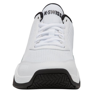 K-Swiss Men's Speedex 2 Tennis Shoe (White/Black/Soft Neon Green) (13) — фото 3