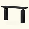 KIGFTSOD Chic, Elegant and Luxurious Acacia Veneer Console Table,Suitable for Entryway, Hallway, Living Room, Foyer, Corridor - 4 of 4