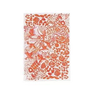 carol & frank Hummingbird Floral Printed Kitchen Towel - 1 of 4