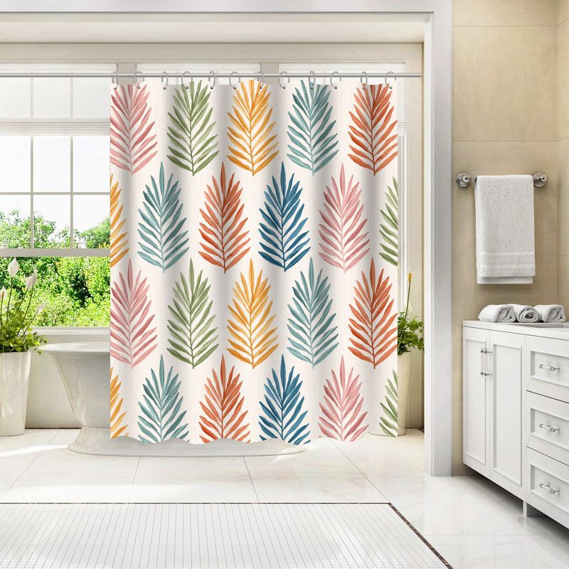 Americanflat 71X74 Botanical Shower Curtain by Modern Tropical, 3 of 6