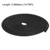 Unique Bargains Solid Foam Rubber Round Soundproof DIY Weather Seal Strip - 3 of 4