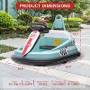 Acekool Kids Electric Bumper Car, 360° Rubber Protection, Central Steering Wheel, Two Speed Modes, Upgraded Colorful Design, Ride-On Toy - 2 of 4