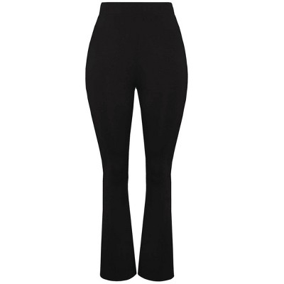 11 Honoré Collection Women's Flare Legging Black, 0x Target