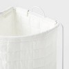 Quilted Collapsible Corner Kids' Hamper White - Pillowfort™ : Target