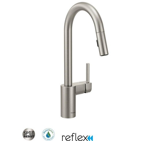 Moen 7402 High Arc Kitchen Faucet Kitchen Faucet Pulldown Kitchen Faucets