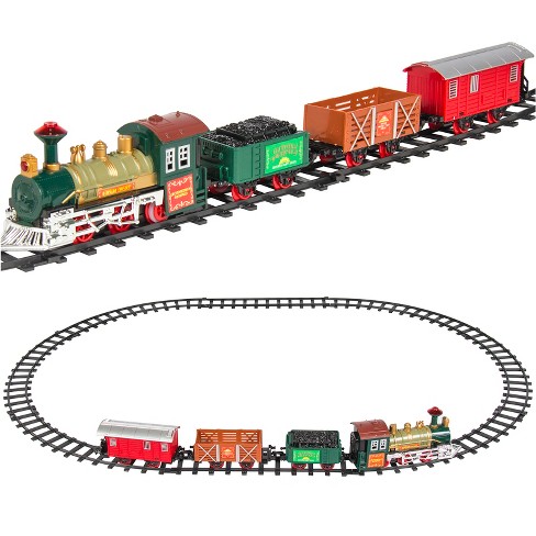 Best Choice Products Kids Classic Electric Railway Train Car Track Play ...