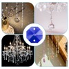 Unique Bargains Hanging Ornament DIY Craft Prisms 2 Holes Octagon Suncatchers 0.55" 100 Pcs - 4 of 4