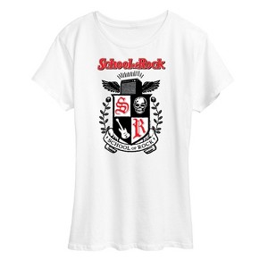 Women's - School of Rock - School Crest Short Sleeve Graphic T-Shirt - 1 of 4